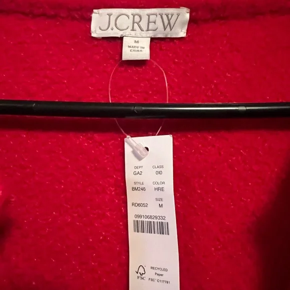 Red Women's Sweater - Picture 4 of 6